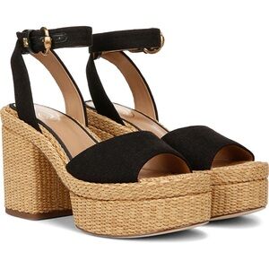 NWT Sam Edelman Immie Ankle Strap Platform Wedge Sandals Sz 9,5